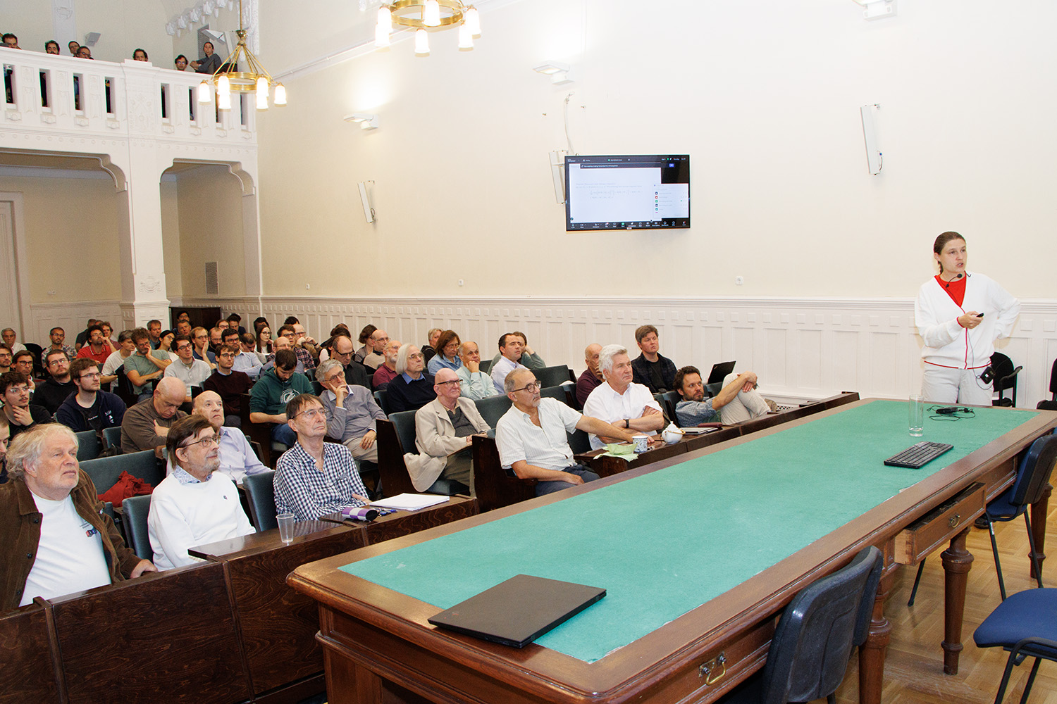 Maryna Viazovska előadása